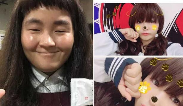 日本女孩原佑希因化妆爆红网络 网友：堪称变脸“妖术” 