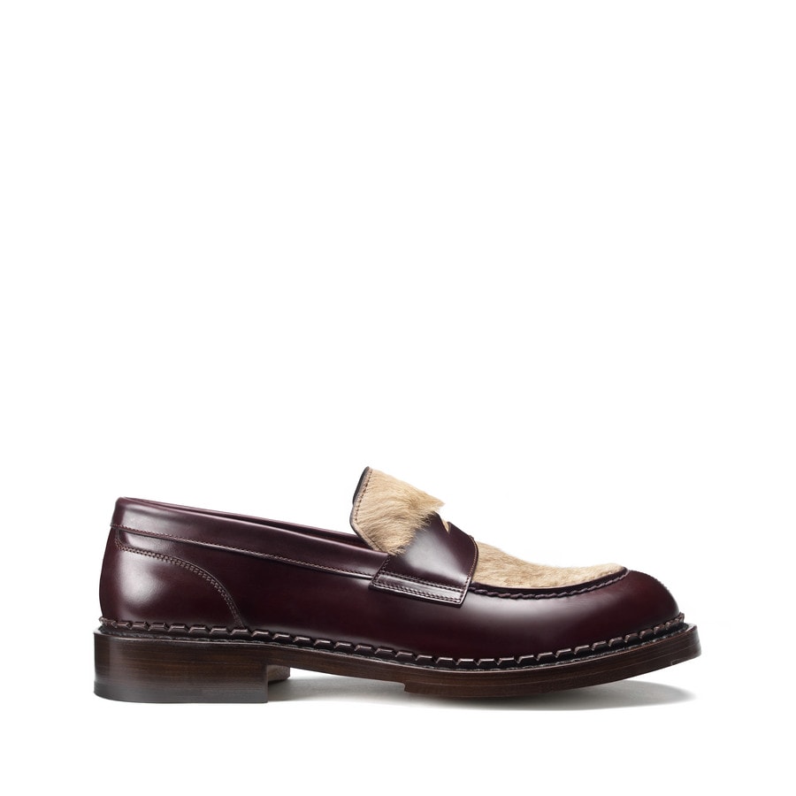 2_Santoni Edited by Marco Zanini_FW18-19_penny loafer_bordeaux