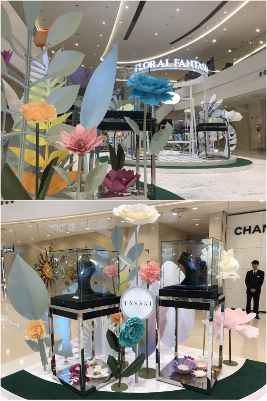 走进大连时代广场梦境艺术花园 国际大牌春夏新品抢先预览