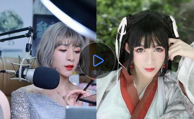 95后男生胡屿扮萌妹装御姐毫无违和感 年入百万三餐却吃泡面 