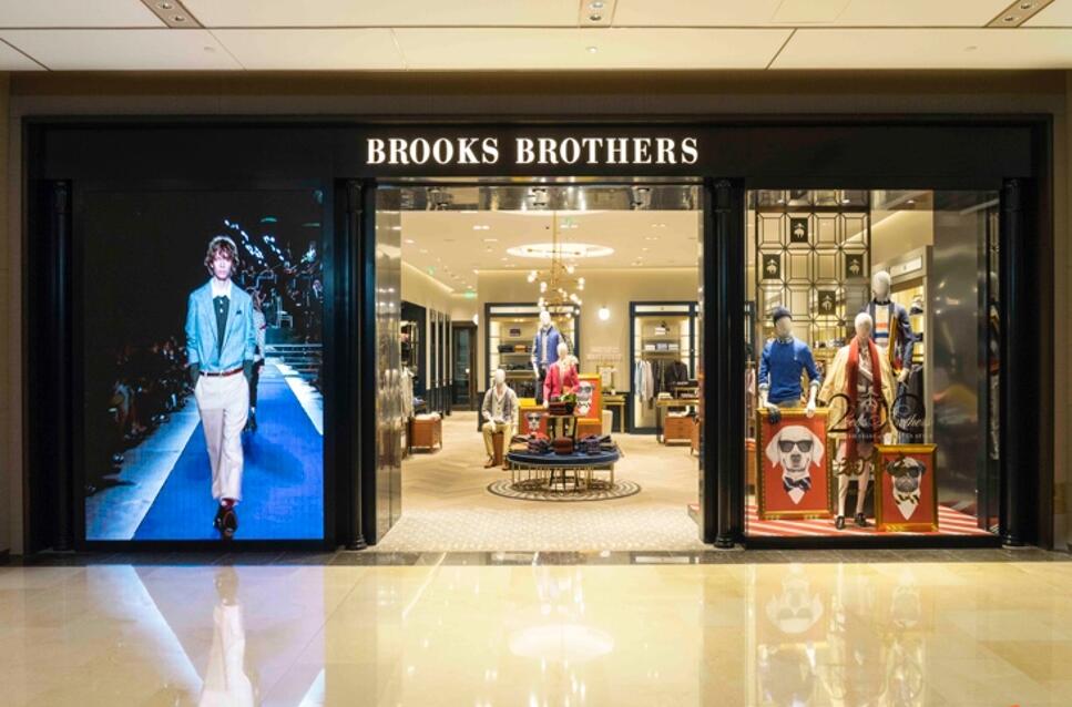 两百年美国服装品牌 Brooks Brothers 上海太古汇开店