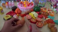 日本食玩水果切切看蛋糕切切看过家家玩具总动员