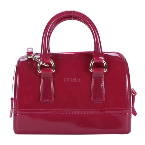 FURLA/芙拉 CANDY系列女士PVC单肩斜挎手提包 829954