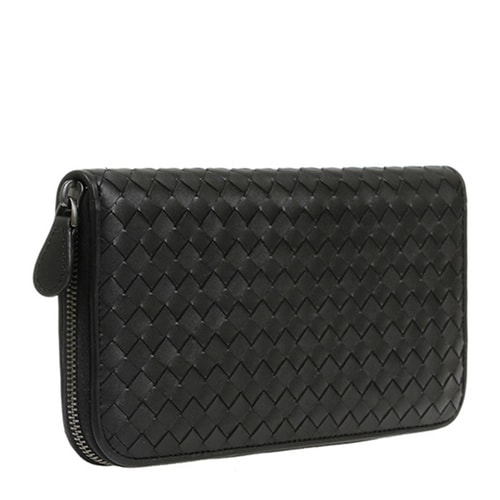 Bottega Veneta/葆蝶家 男士长款牛皮拉链手拿包311263