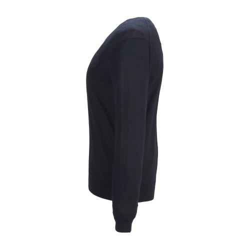 BIKKEMBERGS/毕盖帕克 V领纯羊毛纯色套头毛衫 C2DB845 男针织衫