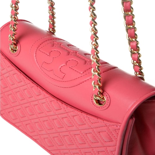 Tory Burch/汤丽柏琦 女士红色牛皮单肩包 31159603 657