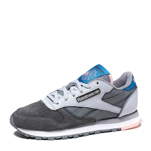 REEBOK/锐步 织物拼接 CL LTHR EB 女士运动鞋