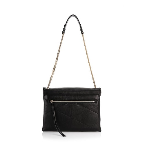 【包邮包税】Lanvin/浪凡 女士 羊皮 金属logo装饰 单肩包 AL