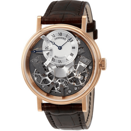 Breguet/宝玑传统系列18K玫瑰金机械男表7097BR/G1/9WU