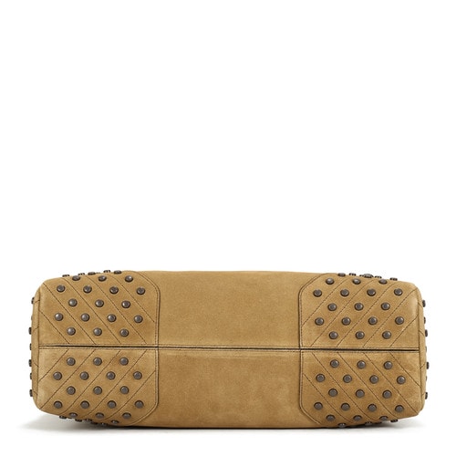 TOD’S托德斯浅棕色小羊皮男士中号信封包 XBMGGTY13L0TICC813