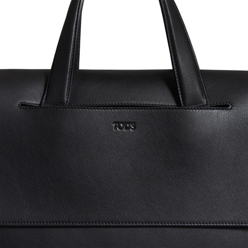 Tod’s/托德斯男士黑色公文包Tod's 牛皮小号信封包