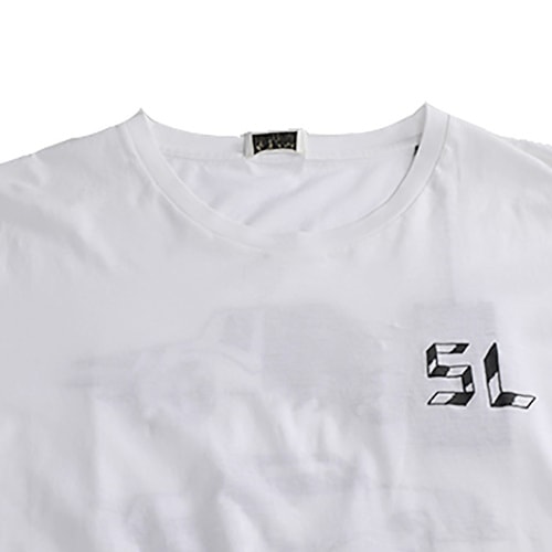 Yves saint Laurent/圣罗兰 男士T恤 白色 XL