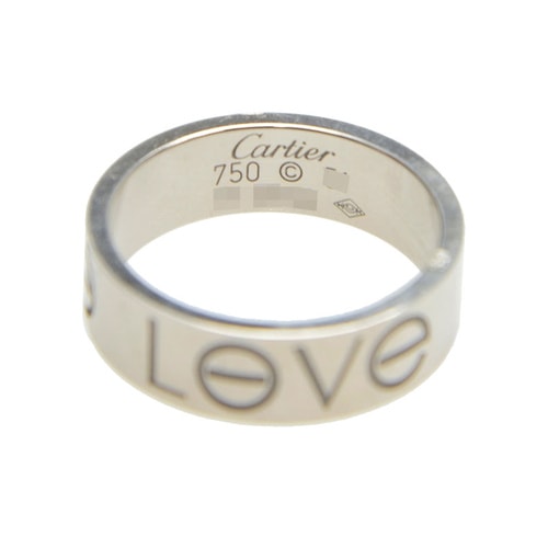 CARTIER/卡地亚 LOVE白金戒指 B4085551