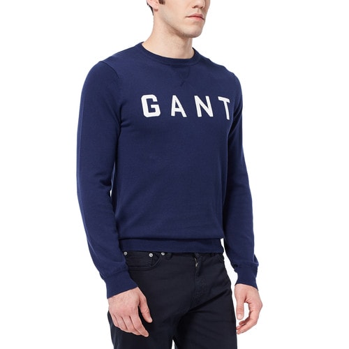 GANT/甘特 男针织衫舒适字母针织衫 81340