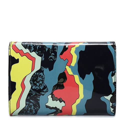 【16年秋冬新品】VERSACE/范思哲女士拼色牛皮单肩包
