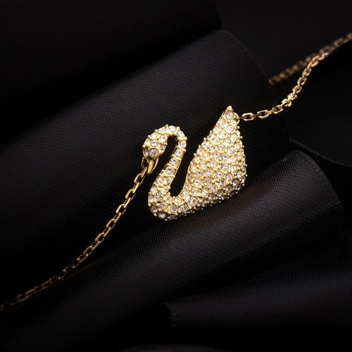 Swarovski/施华洛世奇 金天鹅水晶项链5063921