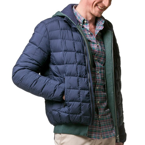 GANT/甘特 男士外套保暖绗格棉服外套 74741