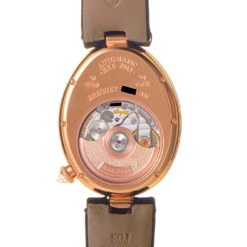 Breguet/宝玑 那不勒斯皇后系列 18K玫瑰金镶钻 女表 8918BR/58/864 D00D
