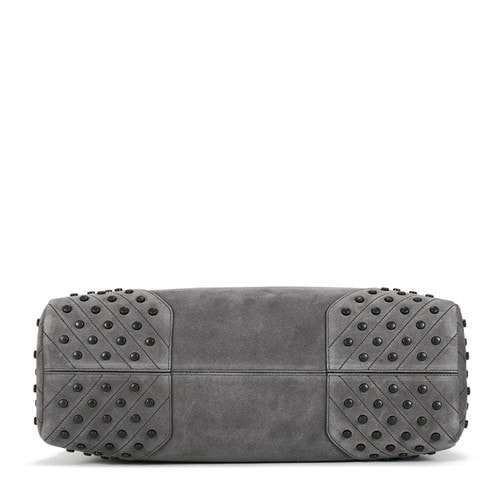 TOD’S托德斯灰色翻毛皮男士中号信封包 XBMGGTY13L0GRNB411