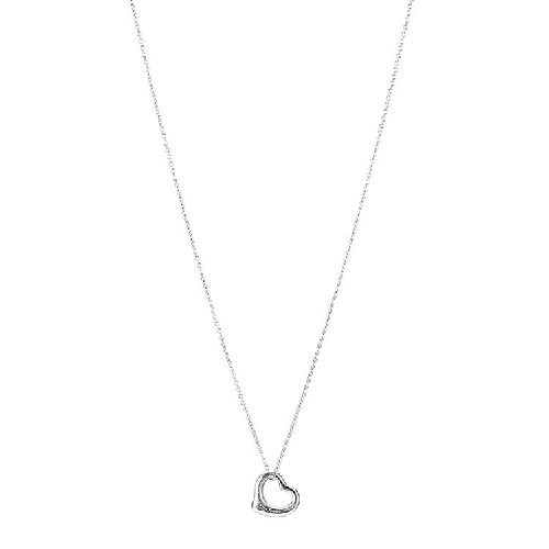 Tiffany & Co./蒂芙尼 女式925纯银心形带坠项链 11mm T25152336