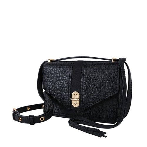 Rebecca Minkoff/瑞贝卡·明可弗 牛皮 Mini Lyon Crossbody 单肩斜挎包