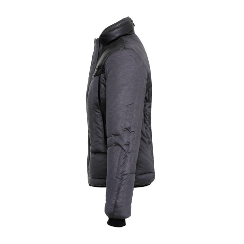 BIKKEMBERGS/毕盖帕克 立领拼接压线纹理厚款羽绒服 C2DB221 男士外套