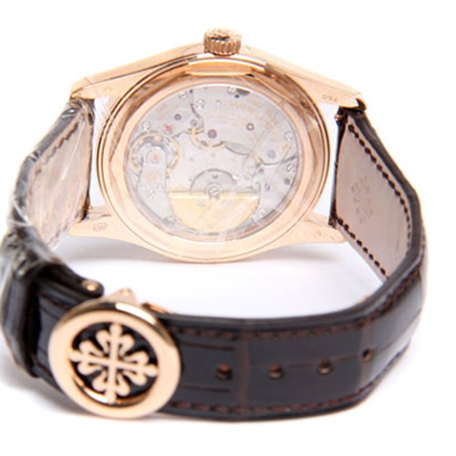 Patek Philippe/百达翡丽Calatrava系列男式自动机械腕表6000R-001