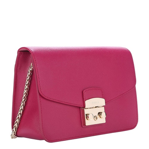 FURLA/芙拉 METROPOLIS系列女士牛皮单肩斜挎包 835162