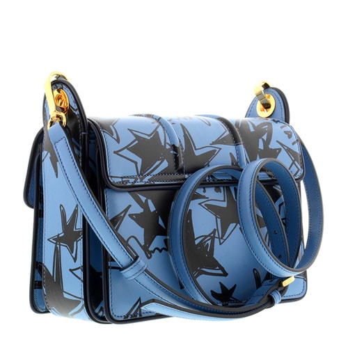 【包邮包税】Lanvin/浪凡 女士 真皮 logo点缀 印花 单肩包 BR