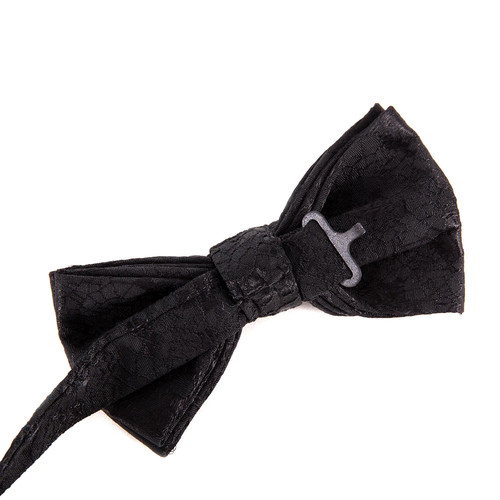 VERRI/VERRI 男士黑色时尚领结 尺寸:14.5×6.5cm