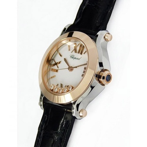 Chopard/萧邦Happy Sport系列女士石英腕表278509-6001