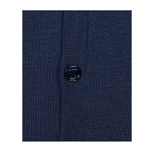 DIOR/迪奥 春夏新款 羊毛混纺 男针织衫 藏蓝色 XL
