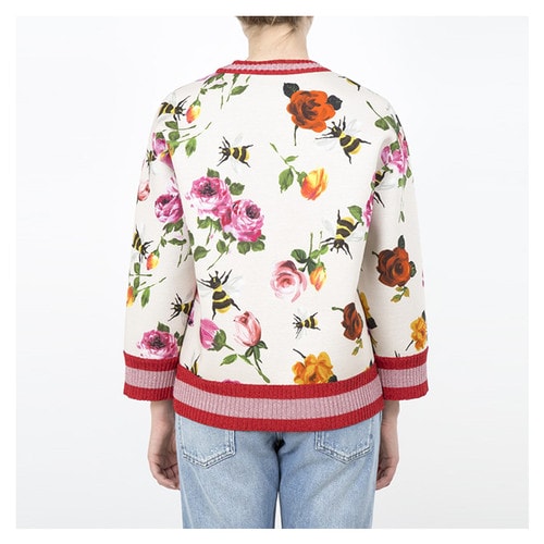 GUCCI/古驰 女士丰富图案印花纯棉卫衣 AL