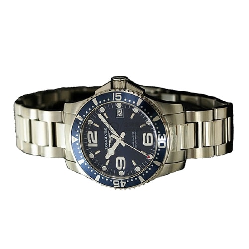 LONGINES/浪琴康卡斯自动机械潜水男表(L3.641.4.96.6)