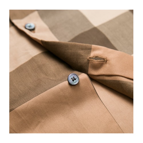 BURBERRY/博柏利 男士伦敦系列新品棉质亲肤格纹衬衫