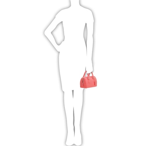 FURLA 芙拉 女士 粉色PVC 'Candy'时尚果冻手提包 817324