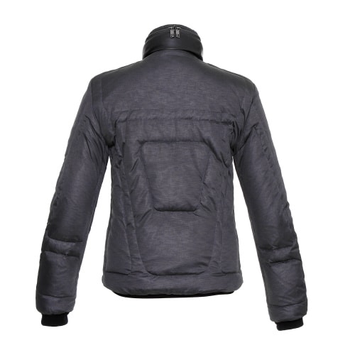BIKKEMBERGS/毕盖帕克 立领拼接压线纹理厚款羽绒服 C2DB221 男士外套