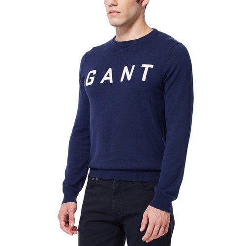 GANT/甘特 男针织衫舒适字母针织衫 81340