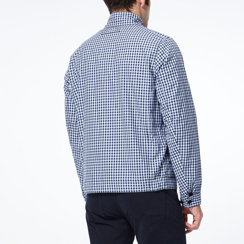 GANT/甘特 男士外套休闲格子立领夹克外套 70187