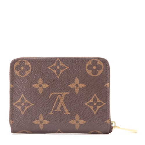 Louis Vuitton/路易威登 ZIPPY 中性款式老花色、帆布零钱包m60067