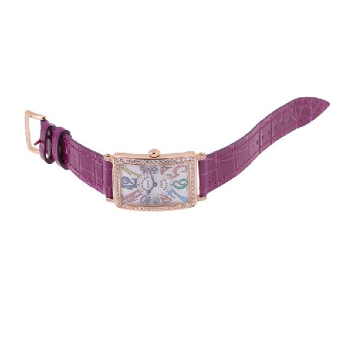 Franck Muller/法兰克穆勒ColorDreams系列玫瑰金镶钻女表952 QZ COL DRM D1R