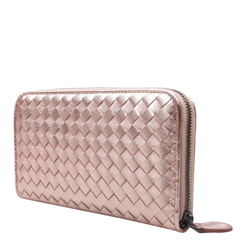 Bottega Veneta/葆蝶家 女士羊皮钱包 114076 V0041 5710