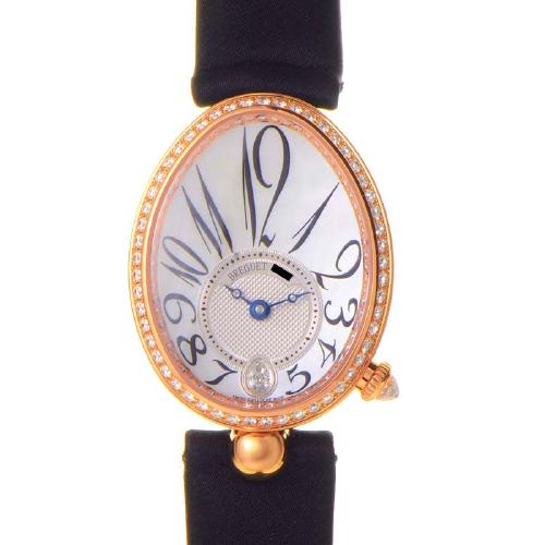 Breguet/宝玑 那不勒斯皇后系列 18K玫瑰金镶钻 女表 8918BR/58/864 D00D