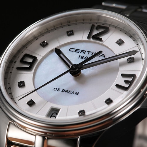 certina/雪铁纳梦想系列钢带女表C021.210.11.116.00