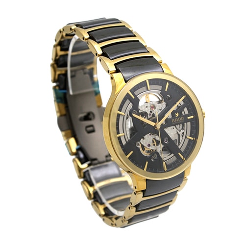 RADO/雷达男表晶萃系列开芯自动机械腕表R30180162