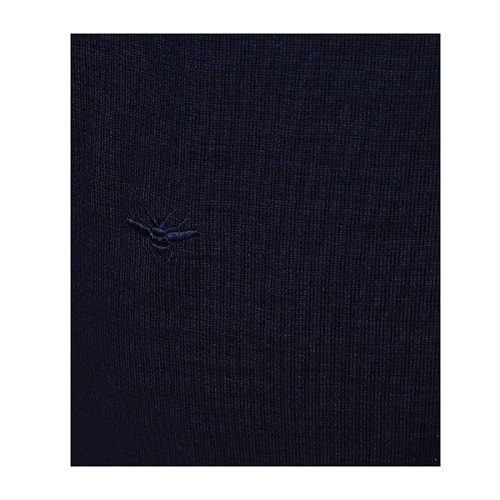 DIOR/迪奥 秋冬新款 羊毛 男针织衫 藏蓝色 M