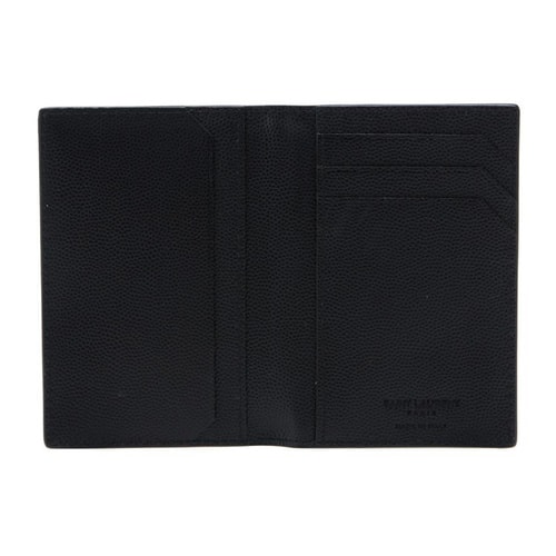 Yves saint Laurent/圣罗兰 男士黑色牛皮卡包钱包 396276 BTY0N 1000
