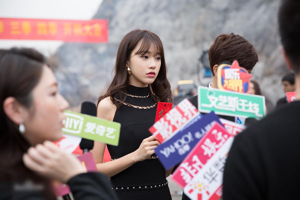 黄一琳 《校花的贴身高手2》开机仪式 1