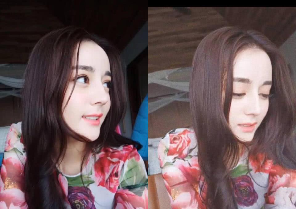 迪丽热巴生日直播不开滤镜美颜 网友大赞：撩发捂嘴美翻天