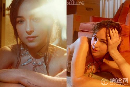 五十度灰女主角Dakota Johnson封面大片尺度不小 极致性感诱惑 